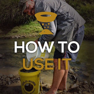 How To Use The Gold Rush Nugget bucket